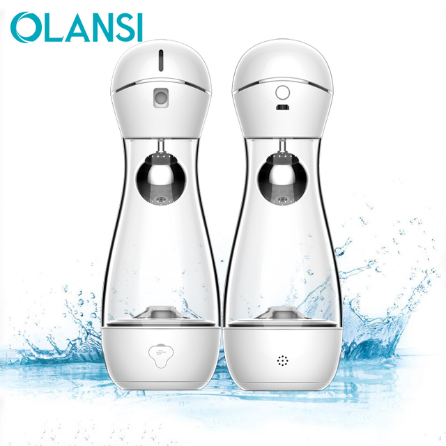 Portable 800PPB Anion Hydrogen Water Bottle With Humidifier Function