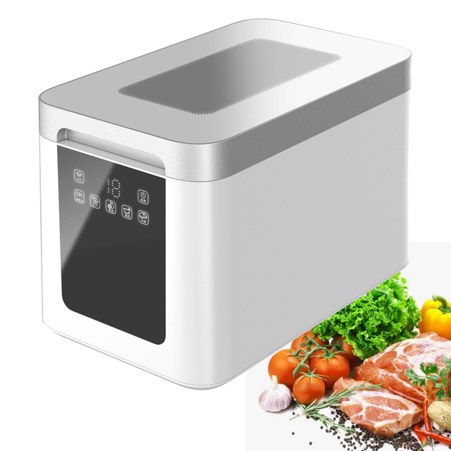 Olansi Home Smart Fruits Washer Meat Sterilizer Food Cleaning Machine Portable Household Fruit And Vegetable Purifier