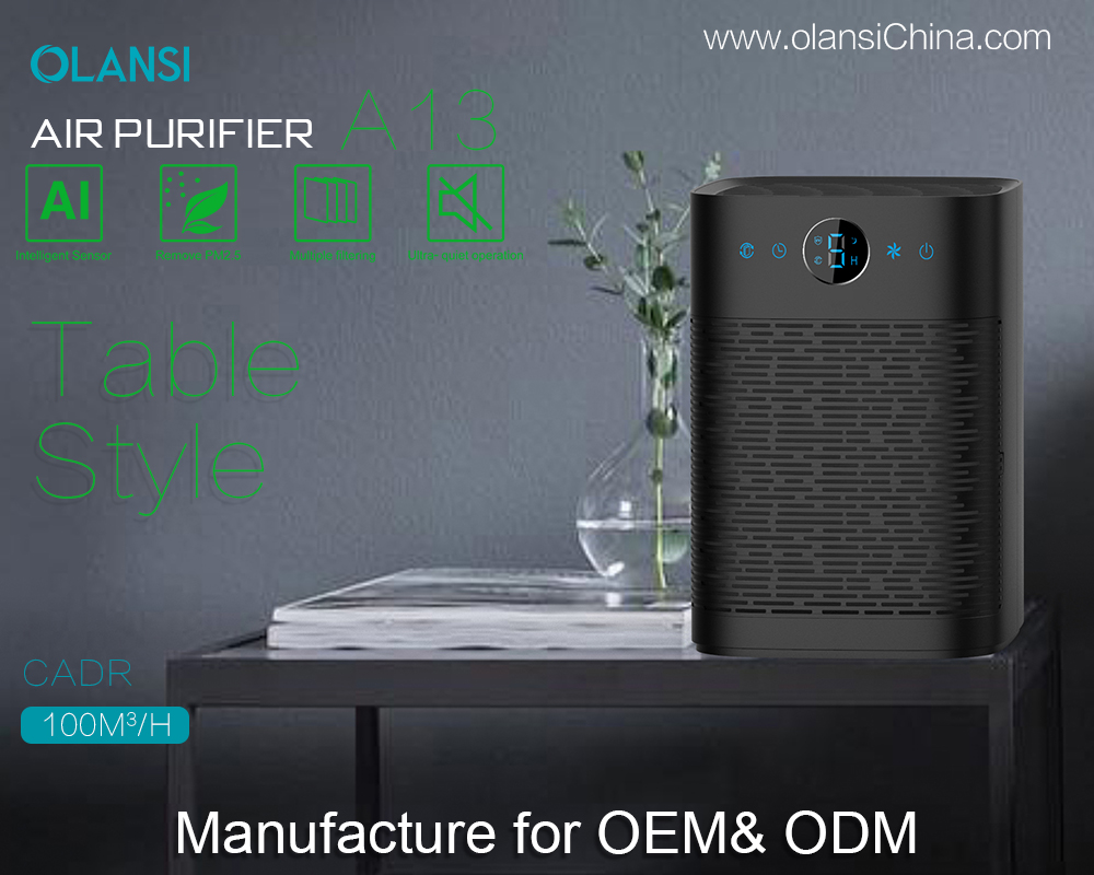 China indoor portable air purifier wholesale supplier and programmable digital Wifi controllers