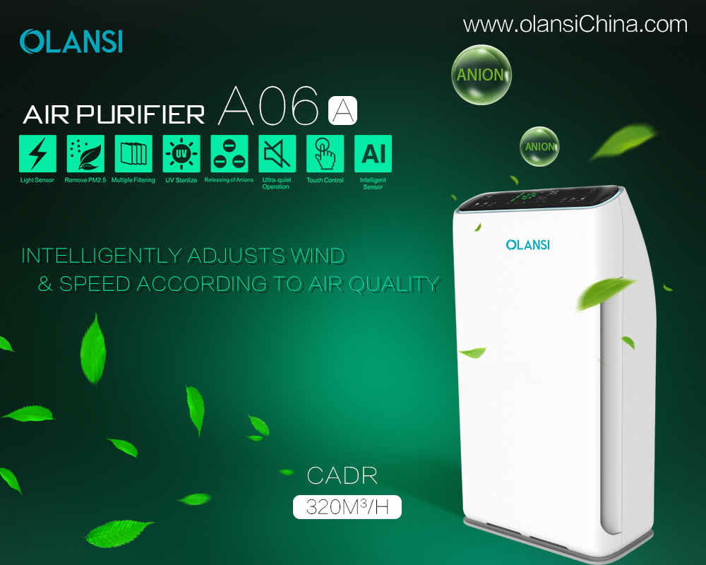 Olansi air purifier review and effects on sleep quality