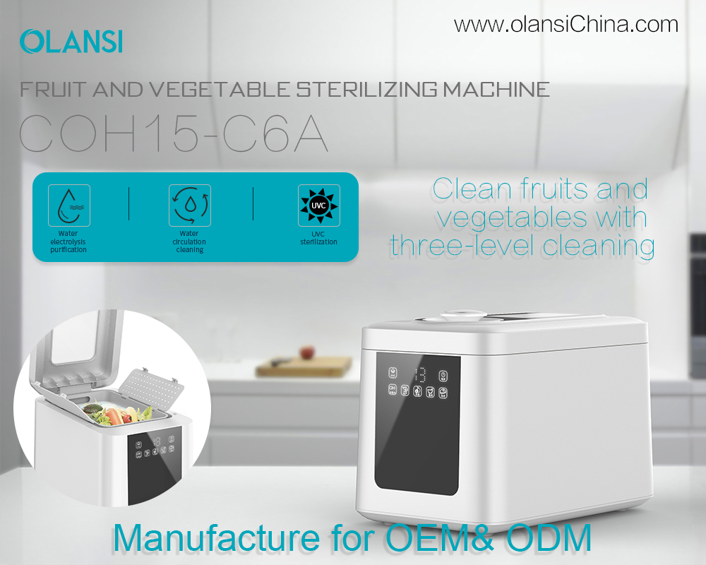 Best Ultrasonic Ozone Fruit And Vegetable Washer Cleaning Machine